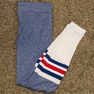 Blue Bombshell Leggings